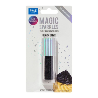 Jedlé třpytky na dort černé PME Magic Sparkles 3 g